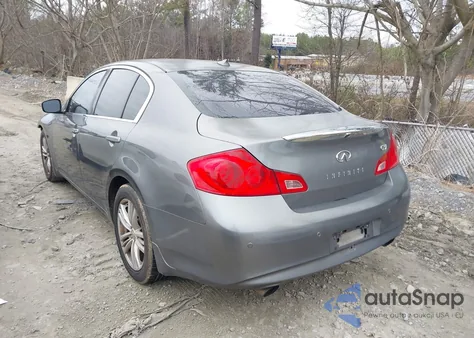 2010 Infiniti G37 Journey from USA, damaged, VIN JN1CV6AP2AM409241